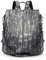 Miss Lulu Kleiner Rucksack für Damen, Diebstahlschutz, Nylon, für Damen, Kühlergrills, Reisen, Schwarz, Rot, Braun, Grau, Beige, schwarz 2, Einheitsgröße, Casual
