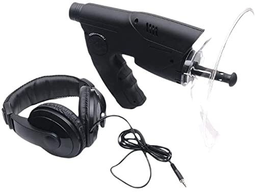 Microphone parabolique monoculaire, amplificateur de Son Espion Oreille Dispositif d'écoute bionique télescope générique Haute définition, pour télescope d'écoute d'oiseaux Marche Chasse F