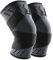Goosom Rodillera ajustable (1 par) Rodilla para deporte de compresión elástica mixta, rodillera de mantenimiento transpirable y antideslizante para baloncesto, carreras,