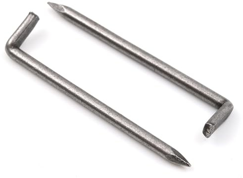 Design61 25x Konsolhaken Stahlhaken Haken Ø 3,0 x L 50 mm Eisen