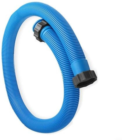 Schlauch für Intex 1,5 Zoll Durchmesser 59 Zoll Poolpumpe Ersatzschlauch Sommer Pool Ersatzteile Blau 1 Stück