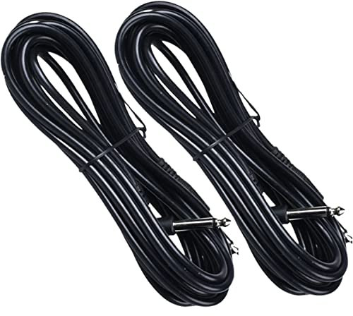 Vaguelly 3sets 6.35mm Stereo Audio Cable Professional Guitar Cable for Electric Guitar Bass Audio Cable Audio Connect Wire for Musical Instruments Connection 2pcs*3