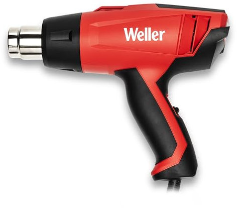 Weller WLHG1623C Heißluftpistole mit 2 Stufen Temperatursteuerung, 1600W/230V