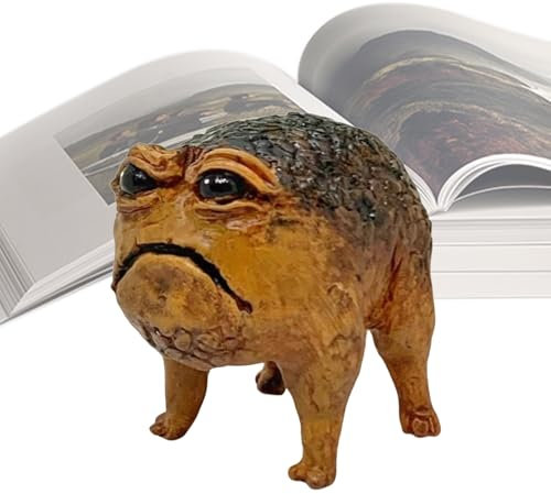 Hässliche Kröten-Figur – Heimdekoration, Tiere, Regenfrosch, Harz, Outdoor-Hofstatue, Dekoration für Auto, Couchtisch, Wohnzimmer, Schlafzimmer