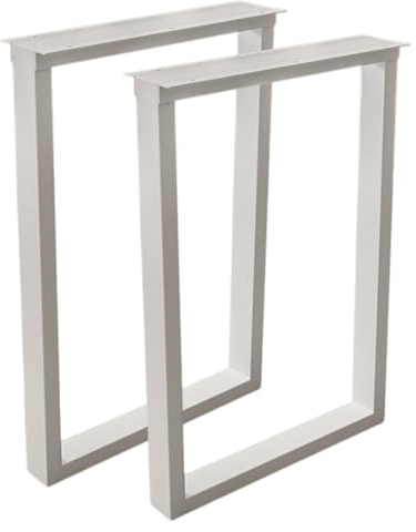 Gambe da tavolo in metallo resistente, in acciaio industriale, per mobili fai da te, perfette per tavoli da pranzo e banchi da lavoro