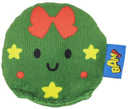 WUNDAPETS BAM! Christmas Catnip Filled Play Toys Cat Kitten North American Pure Catnip Toys (Catnip Bauble)