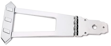 6 String Guitar Aerial Swing Tailpiece Bridge Jazz Bass Replacement Metal Arch Top Tailpiece Arch Top Guitar Bridge