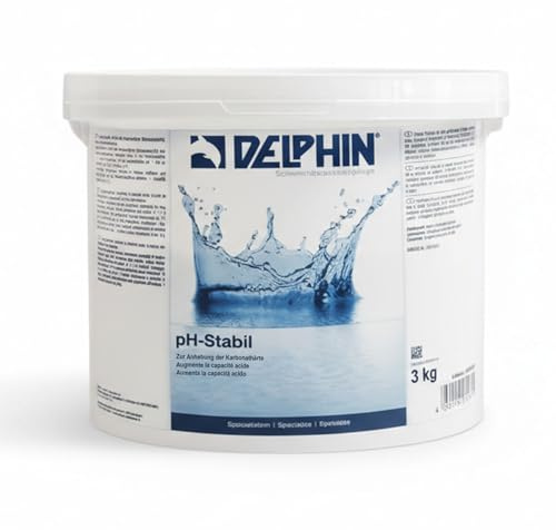 pH-Stabil für stabiles und pflegeleichtes Wasser für Whirlpool & Pool stabilisiert den pH-Wert bei weichem Wasser 3 kg Eimer
