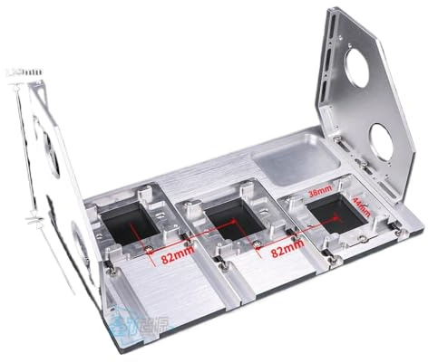 UVQAPXWD Capping Station Assembly Tintenstapelrahmen Reinigungsset Kopfhalter Kompatibel mit Eco-Solvent-Drucker 4720 I3200 Druckkopf(Just a Shelf 3 Head)