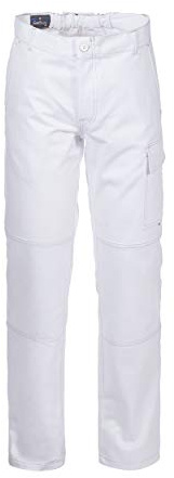 Rossini Trading Serio Plus+ Pantalone, Unisex – Adulto, Bianco, S