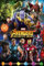Close Up Avengers Infinity War Poster Helden - 61 x 91,5 cm