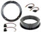 Inex compatible with Volkswagen Golf Front Rear Door Speaker Adaptor Rings Spacers Kit 165mm 6.5