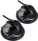 qeedo Easy Hook Klappsauger, Saughaken Set, 2x Saugnäpfe mit Haken, 10 kg max. Belastbarkeit