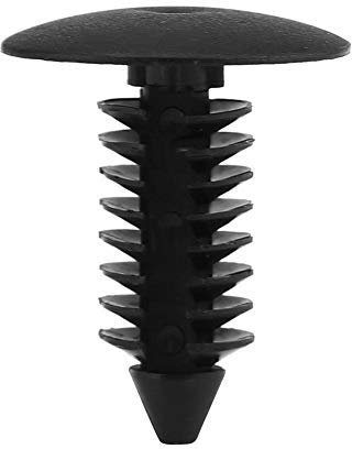 100 Stücke Universal Auto Türverkleidung Stoßstange Nieten Clip Automotive Halter Clip Schrauben Druckverschluss Halter Clips Auto Stoßstange Verkleidung Clips Schwarz