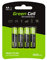 Green Cell 2600 mAh 1.2 V 4 Pieces Pre-Charged NI-MH AA Batteries - Batteries AA/Mignon, Ready to Use, Strong Performance, Low Self-Discharge, Rechargeable Battery, No Memory Effect