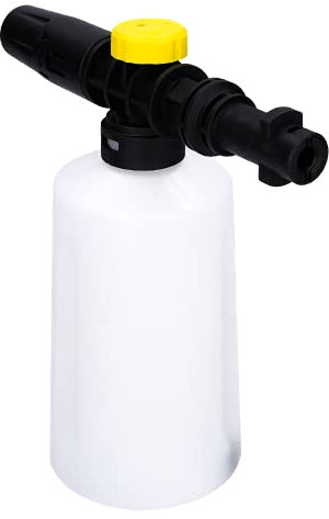 Sillar Einstellbar Schaumdüse 700ML Schaumlanze für Kärcher K-Serie K2/K3/K4/K5/K6/K7 Hochdruckreiniger Autowäsche Gun, Schneeschaum Set Snow Foam Cannon für Auto Boden Deck Fenster Reinigung
