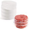 Jucoan 1500pcs Hamburger Patty Paper, 11.4 cm Non-Stick Wax Papers, Round Parchment Paper, Food-Grade Burger Sheets for Patty Separating, Freezing, BBQ, Ground Beef and Turkey