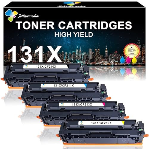 131X CF210X Tonerkartusche 131X 131A CF210X CF211A CF213A CF212A kompatibel für HP Laserjet Pro 200 Color M251n M251nw MFP M276n M276nw M251 M276