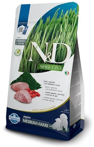 FARMINA ND Dog Puppy SPIRULINA Medium Maxi Lamm 2 kg
