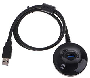 MONOJLY USB Male to Female Wireless WIFI Adapter Extension Cradle Base Stand Docking Cable Cord USB 2.0 USB 3.0