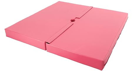 Tapis de pole dance carré - 10 cm - Largeur 120 cm - Tapis de sol antidérapant avec ouverture pour barre de pole dance - Tapis de protection carré - Accessoire de gymnastique et de fitness