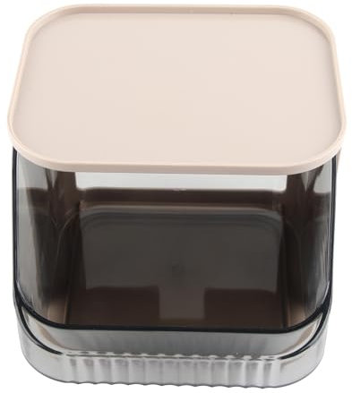 Tea Bag Storage,Tea Box Organiser and Coffee Pod Holder,Handy Tea Box Storage Clear Tea Box with Lid Kitchen Countertop Storage Caddy Multi-Purpose Storage Box for Tea Bags