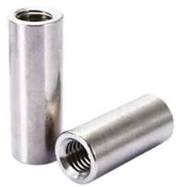 5 Stück M12 Rundstangenbolzen Gewindeeinsatz Rose Joint Adapter Anschlussmuttern (Size : M12x18x30mm 5pcs)
