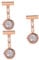 VALICLUD 3 STK Schwesterntisch Medical Watch damenarmbanduhren Rosegoldene Uhr Schwesternuhr zum Anklemmen Stethoskop Uhr Damenuhren Pflege Taschenuhr Frauen Krankenschwester Uhr Quarzwerk