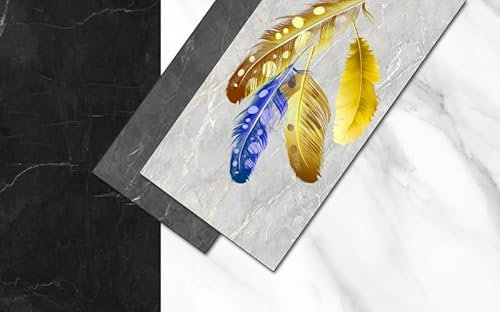 Fototapete Kinderzimmer Feder Gold Grau Erwachsene Vliestapete Dekoration Tapeten Fototapete 3d Effekt Fototapete Schlafzimmer Wohnzimmer Büro Flur Fototapete 400x240cm