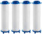 PRAOFRT 4 Pezzi Filtro doccia,Filtro soffione doccia,filtri in cotone PP con perle di solfito di calcio,filtro per doccia,cartuccia sedimenti filtrati, filtro per soffione doccia(10.5 * 2CM)