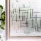Hoonng Fensterfolie Blickdicht Selbsthaftend Motiv Stern Sichtschutz 30x200cm