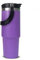 Sanda Purple Travel Mug with Handle 30oz 900ml Double Wall Stainless Steel Insulated Water Bottles Tumbler with Straw 2-in-1 Leakproof Lid for Cold and Hot Drinks Portable Travel Coffee Mug