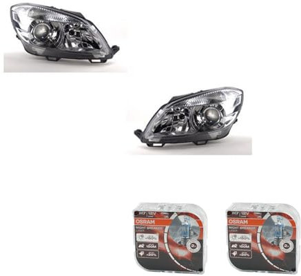 Johns, Scheinwerfer + Nightbreaker kompatibel zu Skoda Fabia 54 10-14 L R
