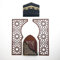 Islamisches Gebetsset mit Wanddekoration, Koranhalter und Kaaba-Motiv, 80 cm hoch - Ramadan Eid Geschenk -Islamische Hochszetgeschenk