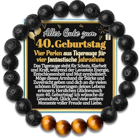 40 50 60 30 70 80 90 20 Geburtstag Männer Armband Geschenk für den Geburtstag Jahre Jährige Geschenke zum Geburtstagsgeschenke Sohn Enkel Bruder Mann Papa Opa Neffe Armbänder Schmuck Geburtstagskarte