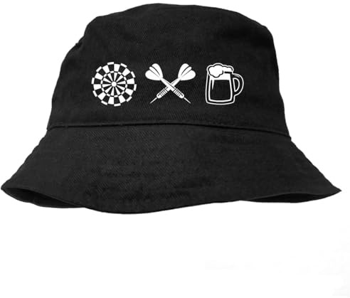 Spaß Kostet Herren Anglerhut Sonnenhut Biersport Dart Logo softdart steeldarts dc Club Verein