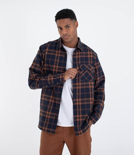 Hurley Men's Long Sleeve Shirt Men - Axe Sherpa Shirt