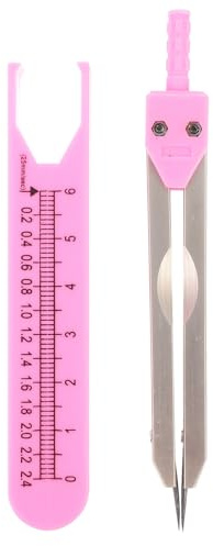 SHERCHPRY Messschieber Zirkel mit Schutzkappe Leichtes Messwerkzeug aus Sicherem Material zum Zeichnen und Anzeichnen