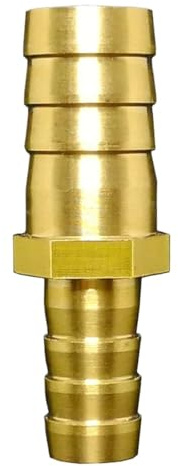 2,5 3 4 6 7 8 9 10 12 14 16 19 22 25 32 mm Portagomma Adattatore riduttore dritto Raccordo for tubo di trasferimento in ottone Acqua Gas(14mm-8mm)
