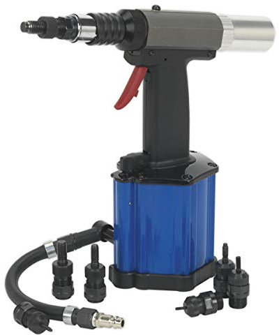 SEALEY SA317 Air/Hydraulische Mutter Nietzange schwere Vakuum System
