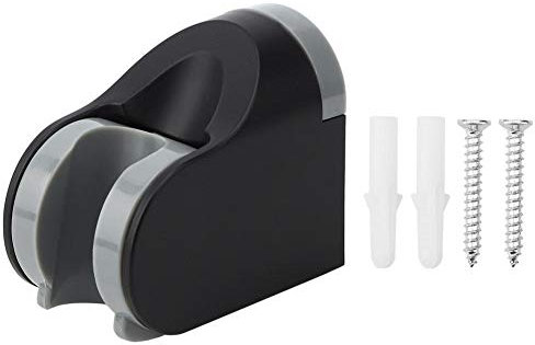 Shower Head Holder, Wall Mount Hand Shower Bracket Adjustable Movable Hand-held Shower Head Bracket Base Support Bracket