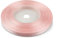 Netuno 1x rotolo nastro rosa cipria 6 mm x 32 m nastro raso nastro decorativo satin per feste matrimonio compleanno Natale prima comunione battesimo bomboniere nastrino rosa satin ribbon