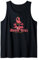 Santa Cruz, Kalifornien, Vintage-Stil, Retro Tank Top