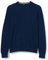 Hackett London Cuello Redondo de Punto Acanalado Suéter pulóver, Azul (Marino), XXL para Hombre