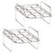 MKSS 2 Stainless Steel Egg and Drumstick Racks compatible with NINJA DUAL Air Fryer