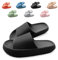 Neteson Cozislides Original Slippers Damen Rutschfeste Hausschuhe Herren Weich Badeschlappen Cloudyzz Schlappen Sommer Badelatschen Gummi Pantoletten(Schwarz, 40/41EU)