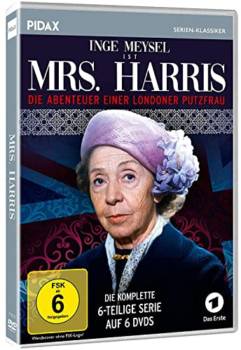 Mrs. Harris - Die Abenteuer einer Londoner Putzfrau / Die komplette 6-teilige Serie mit Inge Meysel (Pidax Serien-Klassiker) [6 DVDs]