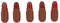 Sonew 10 Farben Mini Lippenstift Set, Wasserdicht Langanhaltend Feuchtigkeitsspendend Matt Glänzend Mini Lipgloss, Reisegröße, Lippenstift Set für Frauen und Mädchen