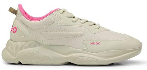 HUGO Damen Leon_Runn_cvpuw Sneaker, Open Pink,39 EU