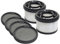 PUREBURG Ersatz-Luftfilter kompatibel mit Xiaomi G9 G10 und Dreametech T10 T20 T30 kabelloser Handstaubsauger, waschbar, 2 x Mittelfilter + 4 x Vorfilter